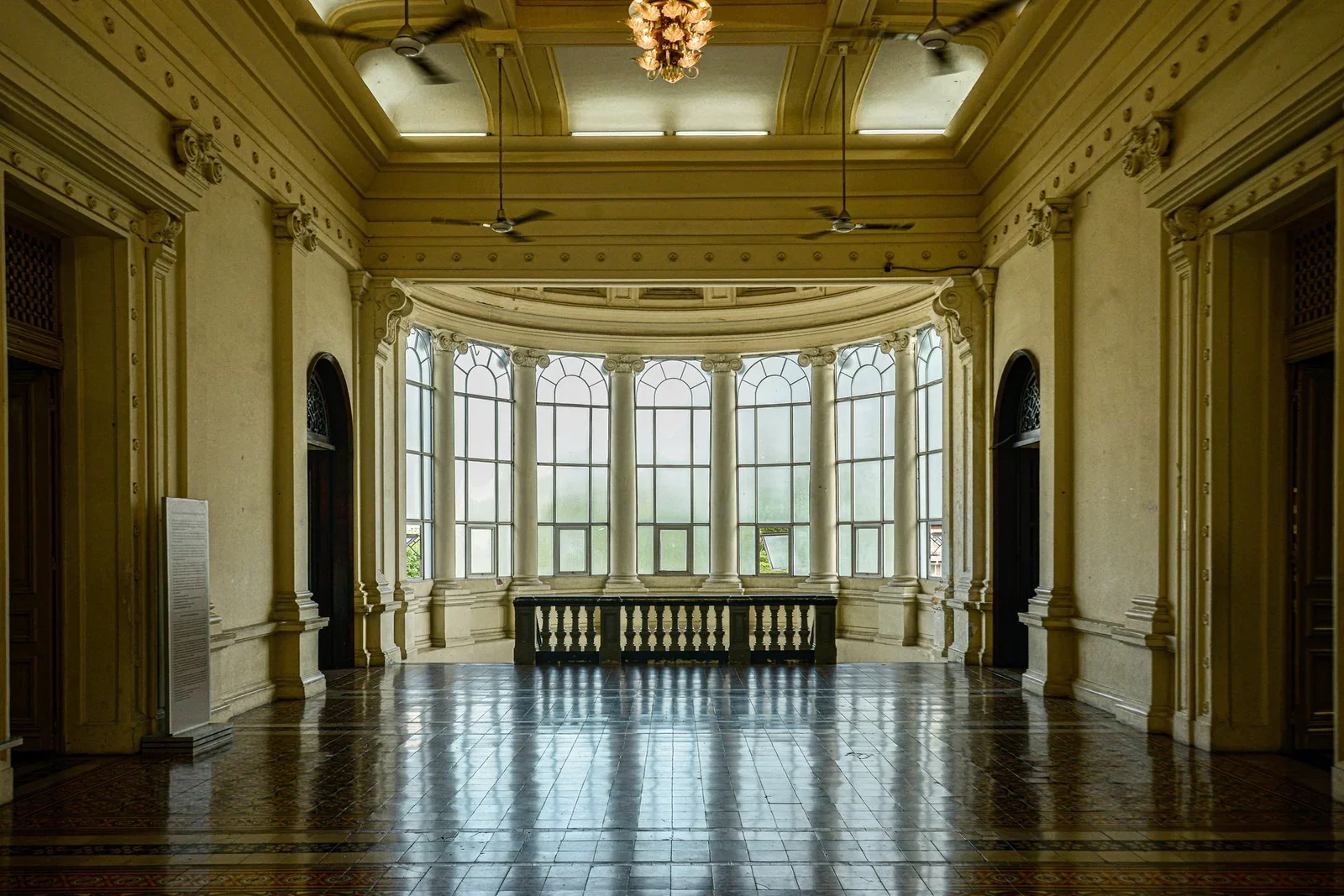 Classical hall interior with detailed molding, showcasing la | Thiết kế nội thất 24