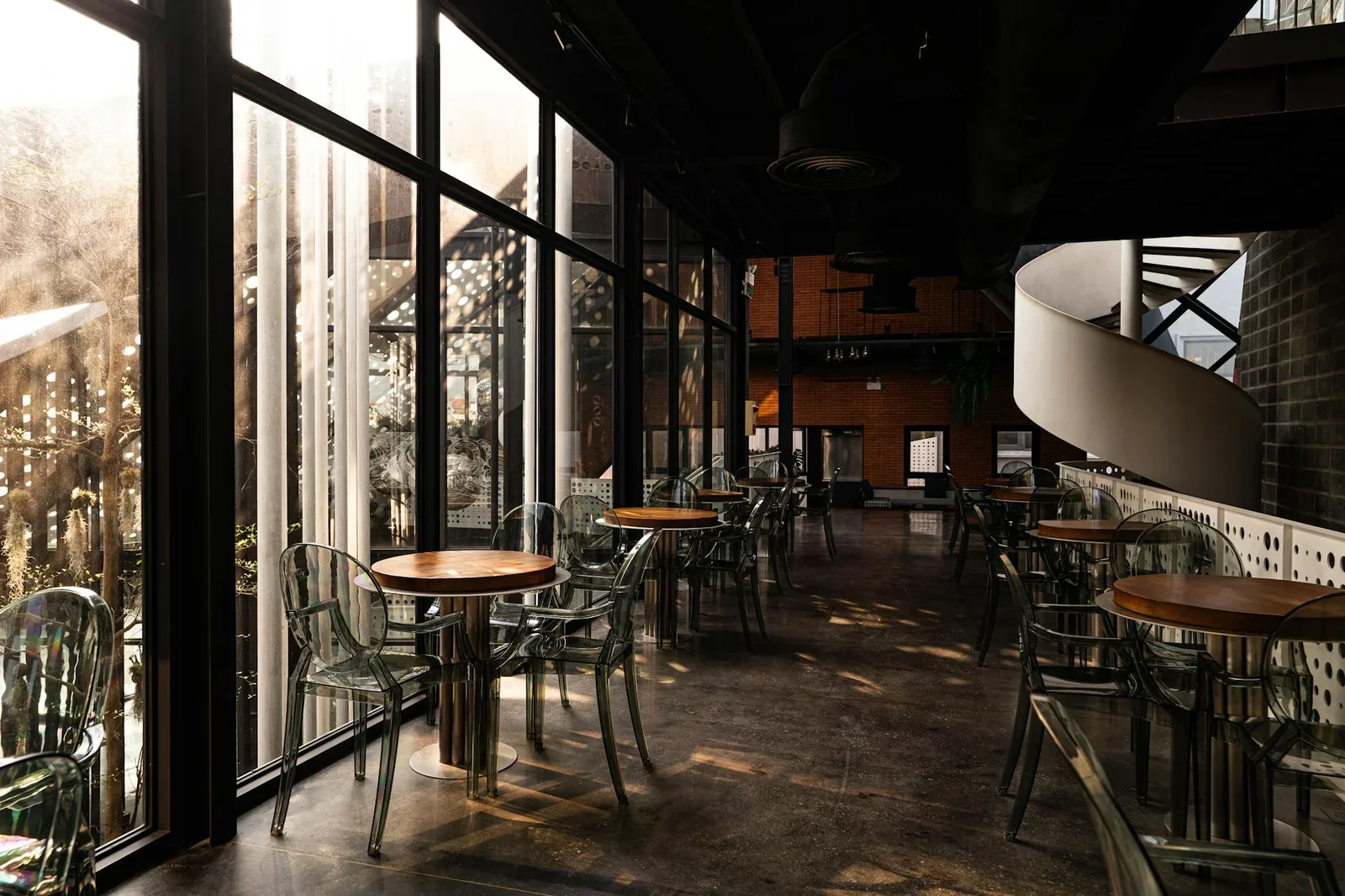 Warm and inviting interior of a coffee shop in Hải Phòng wit | Thiết kế nội thất 24