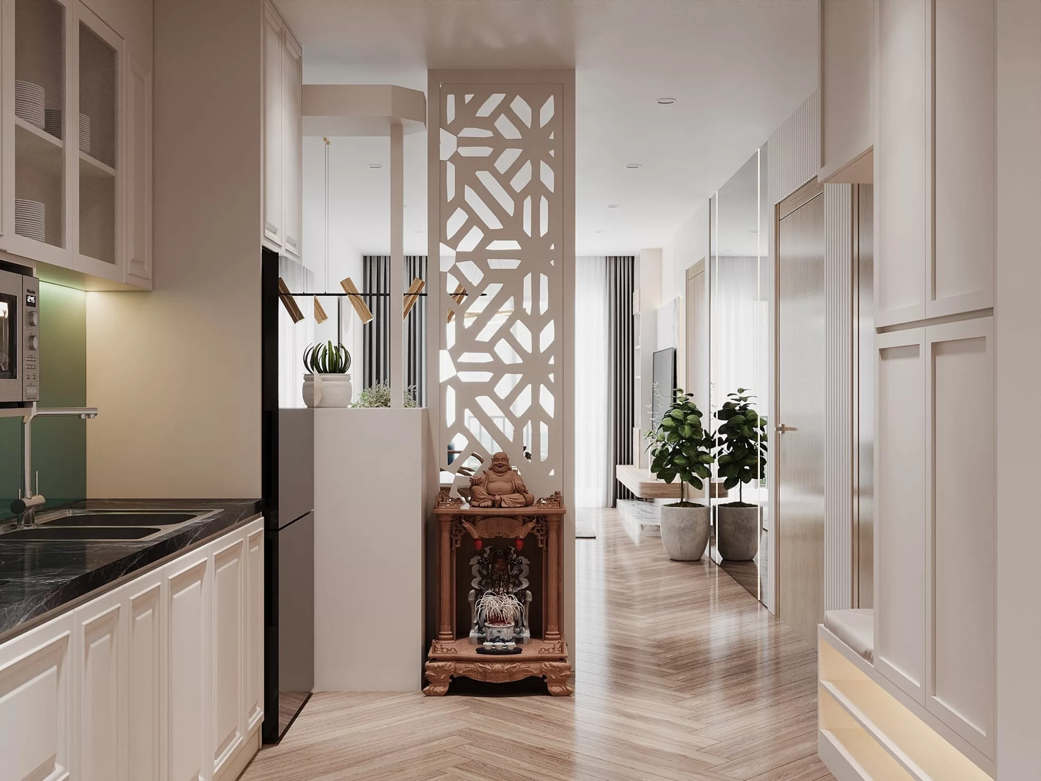 Căn Hộ Phong Cách Hiện Đại Tại Parkview Heights