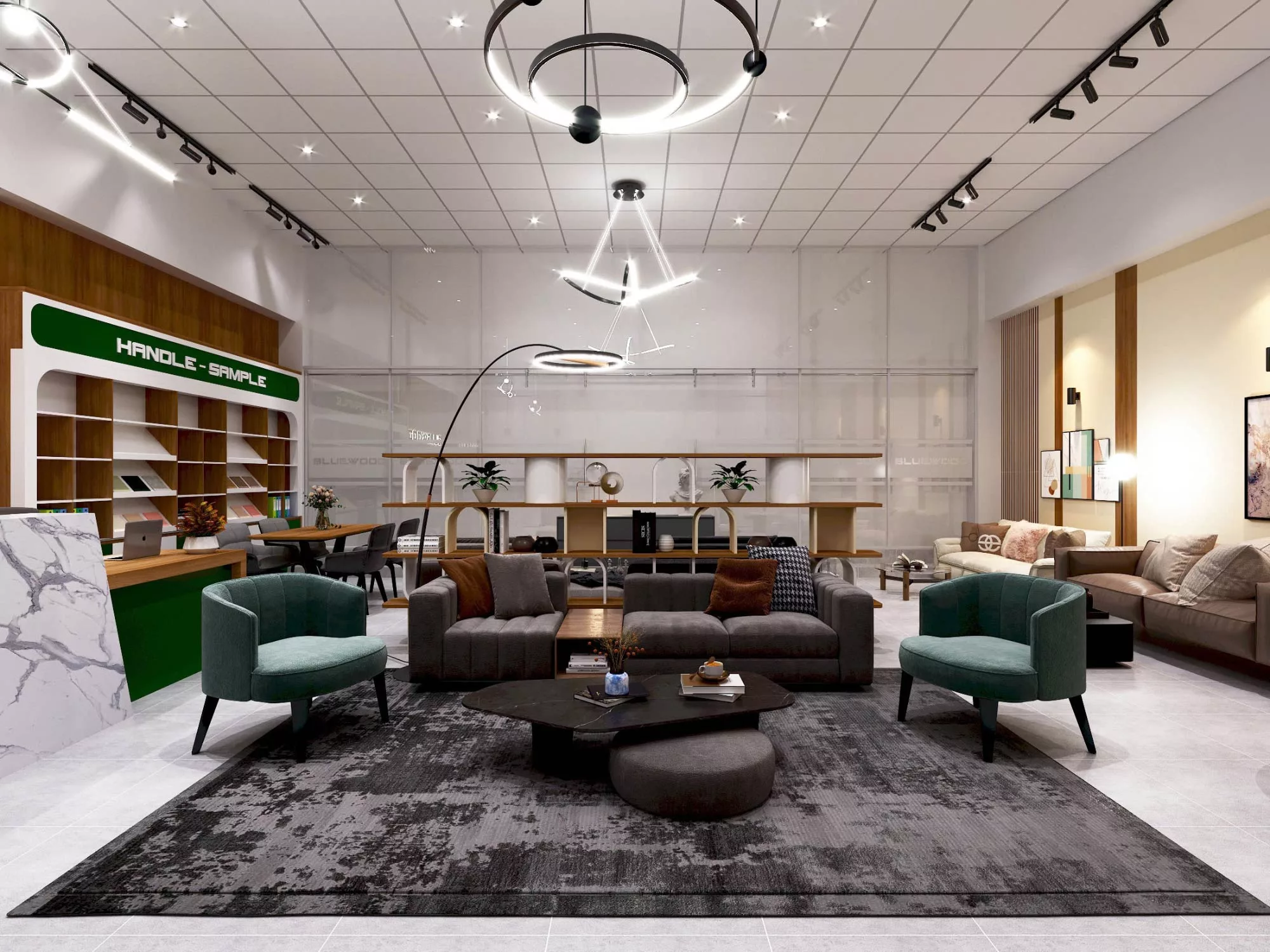 Không Gian Tinh Tế - Showroom Nội Thất Lộc Gia