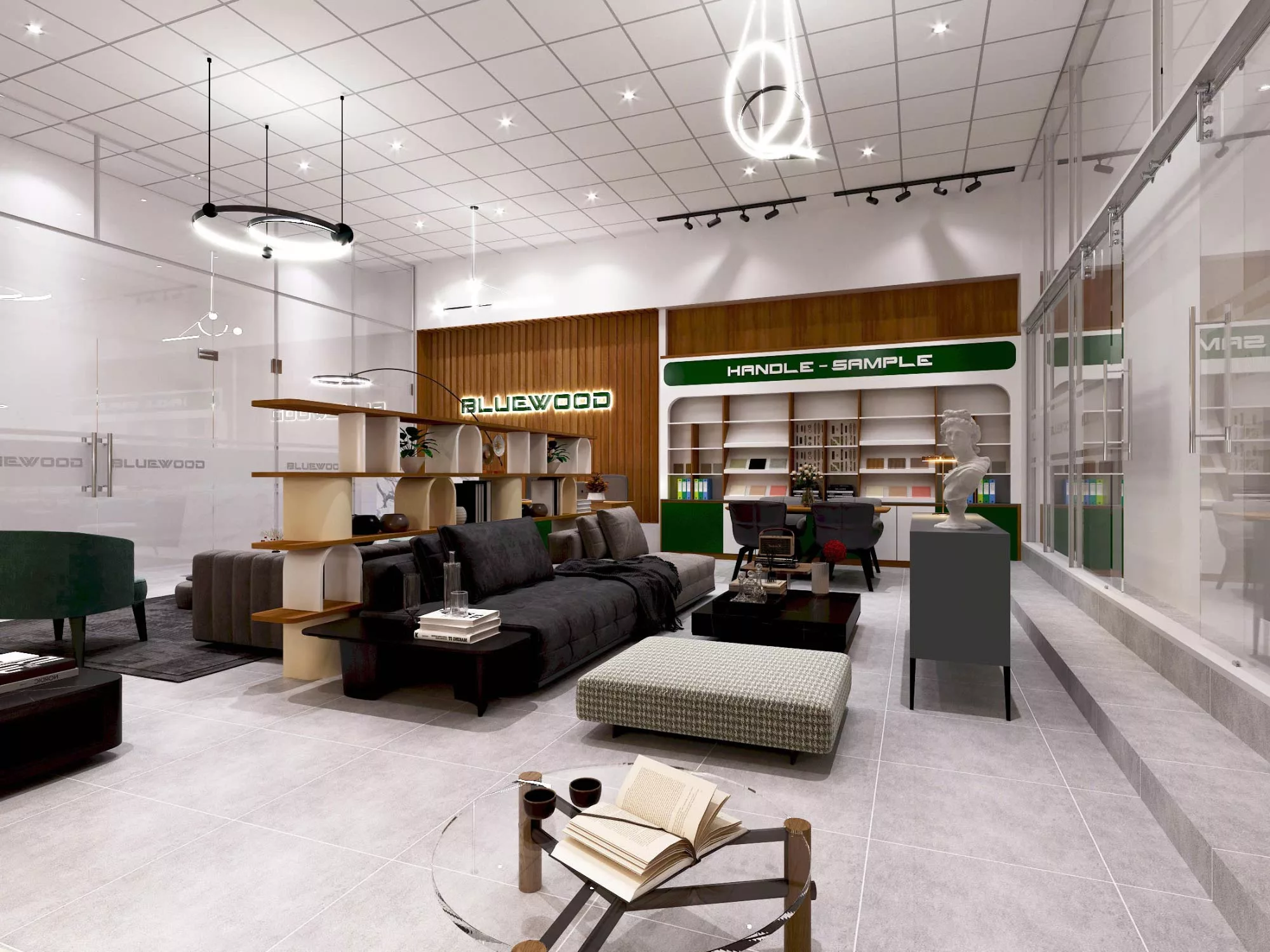 Không Gian Tinh Tế - Showroom Nội Thất Lộc Gia