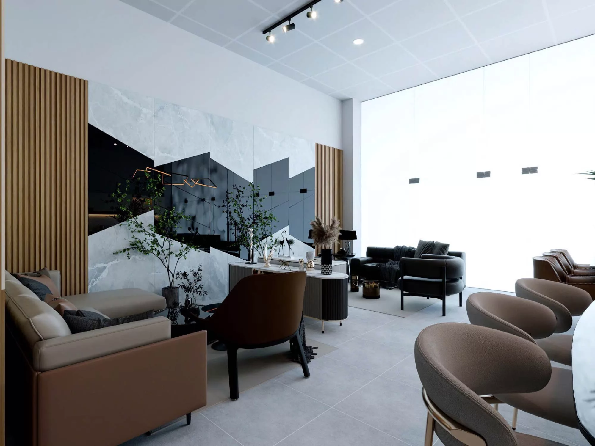 Không Gian Tinh Tế - Showroom Nội Thất Lộc Gia
