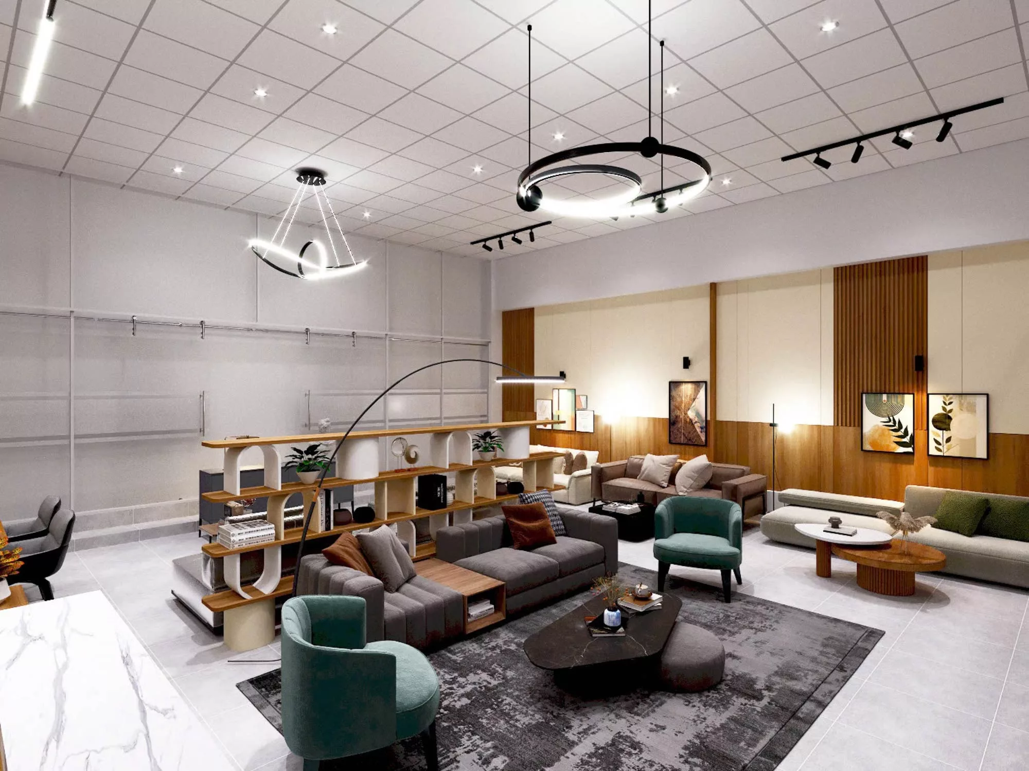 Không Gian Tinh Tế - Showroom Nội Thất Lộc Gia