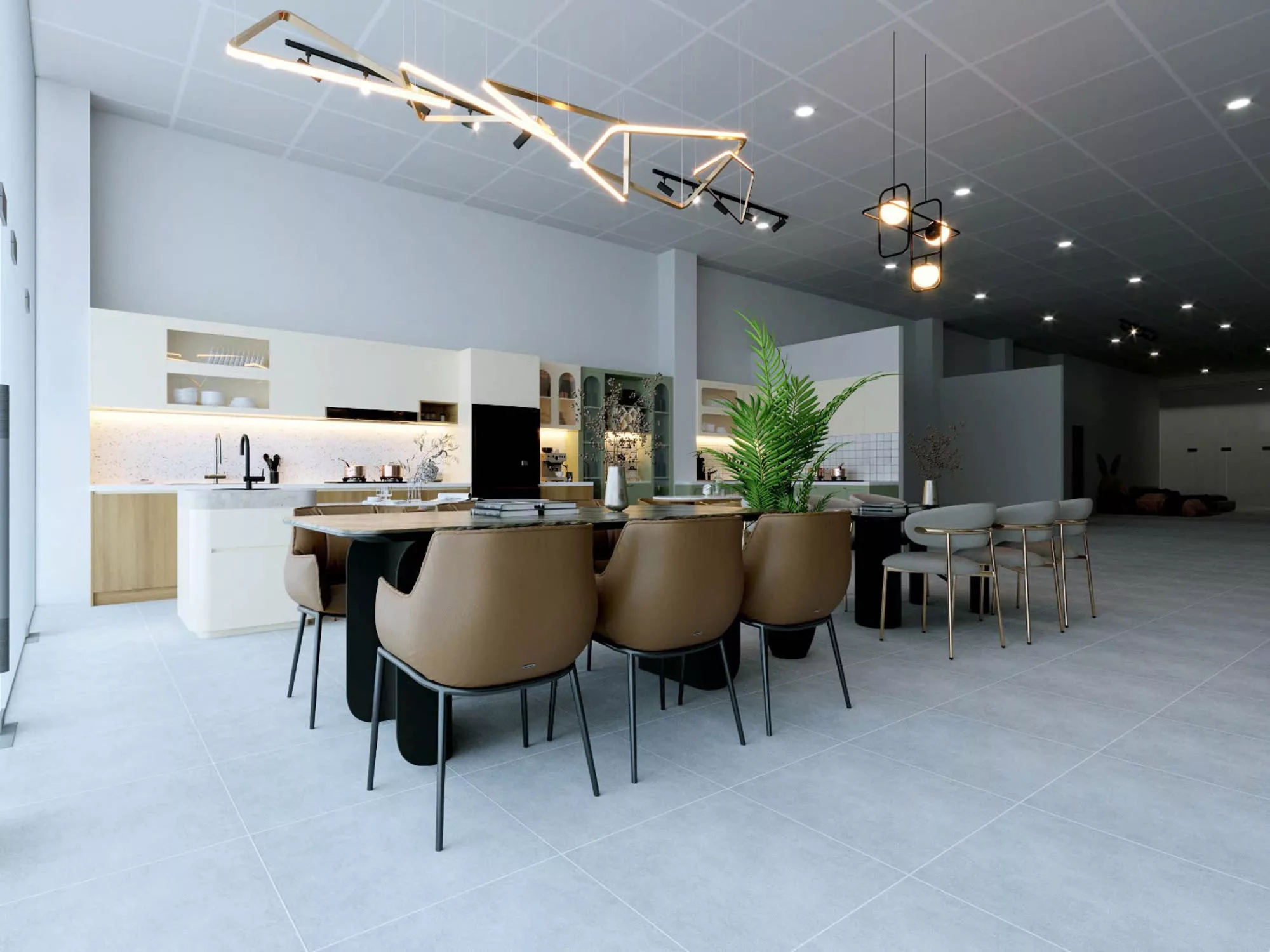 Không Gian Tinh Tế - Showroom Nội Thất Lộc Gia