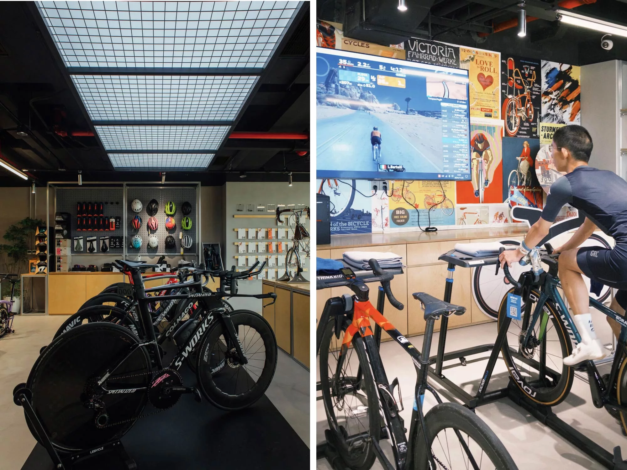 Không Gian Đạp Xe Trải Nghiệm - Hors Showroom